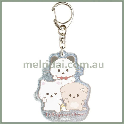 SAN-X | Junior-chan Staring Ver Acrylic Keychain 60×50×3mm (Junior Chan Appears)