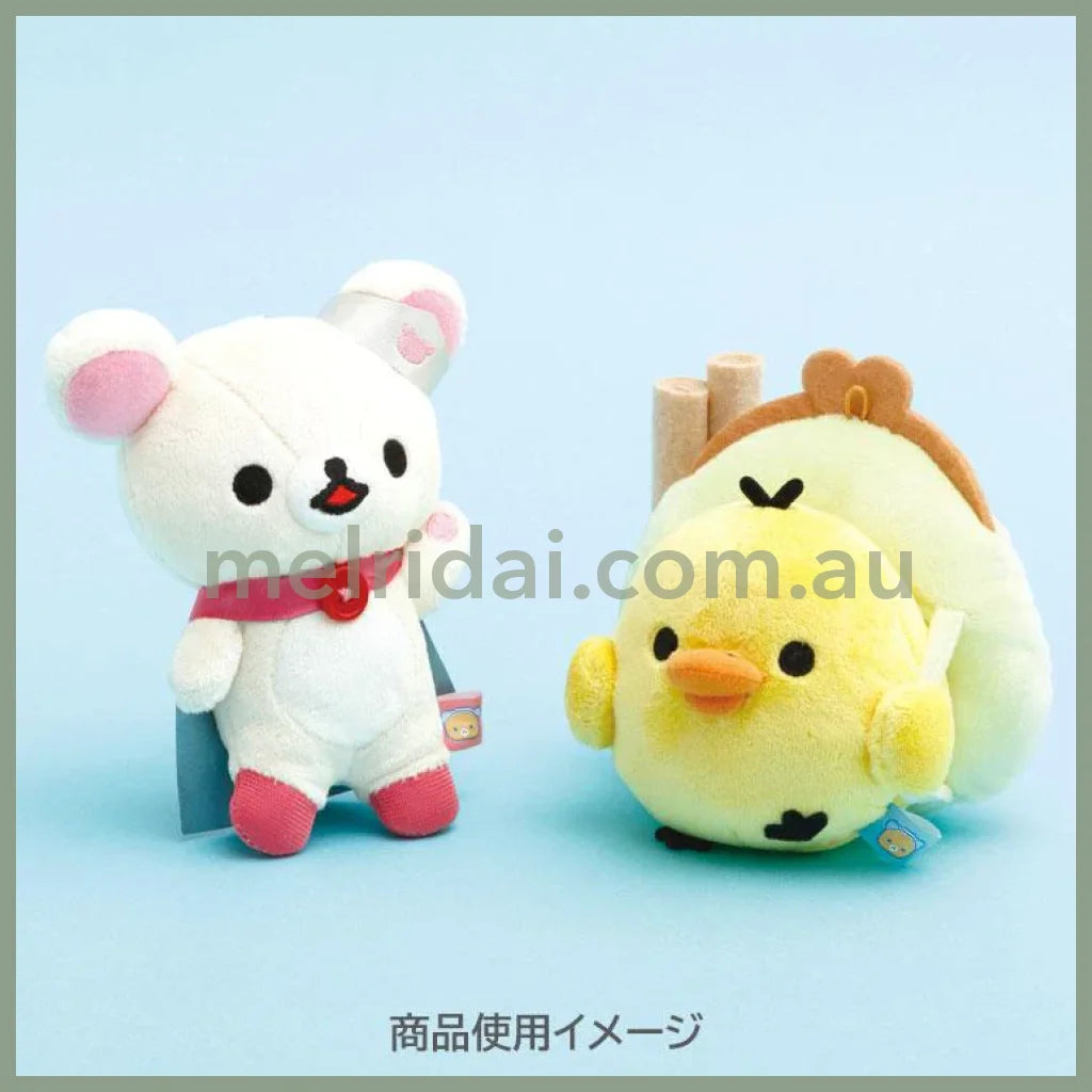 SAN-X | Kiiroitori Hanging Plush Keychain Bag Charm 110×115×100mm (Rilakkuma Gaming Adventurer)