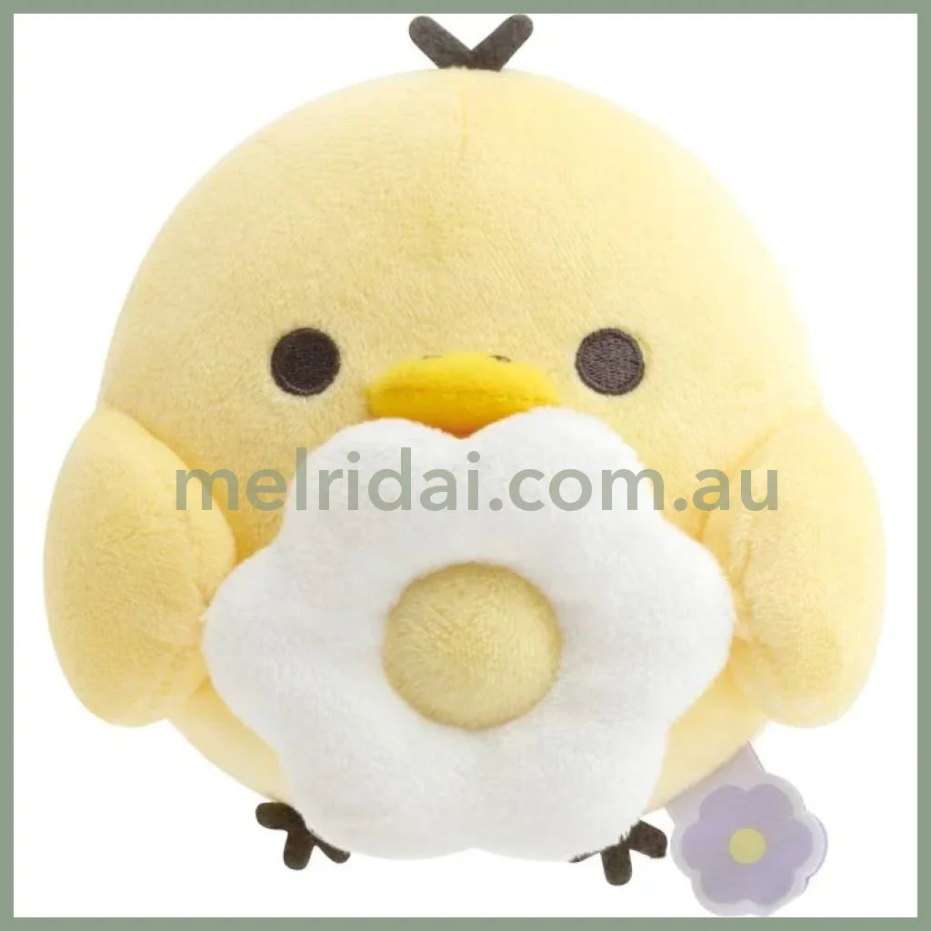 BASIC RILAKKUMA Flower- Plush Toy - Kiiroitori