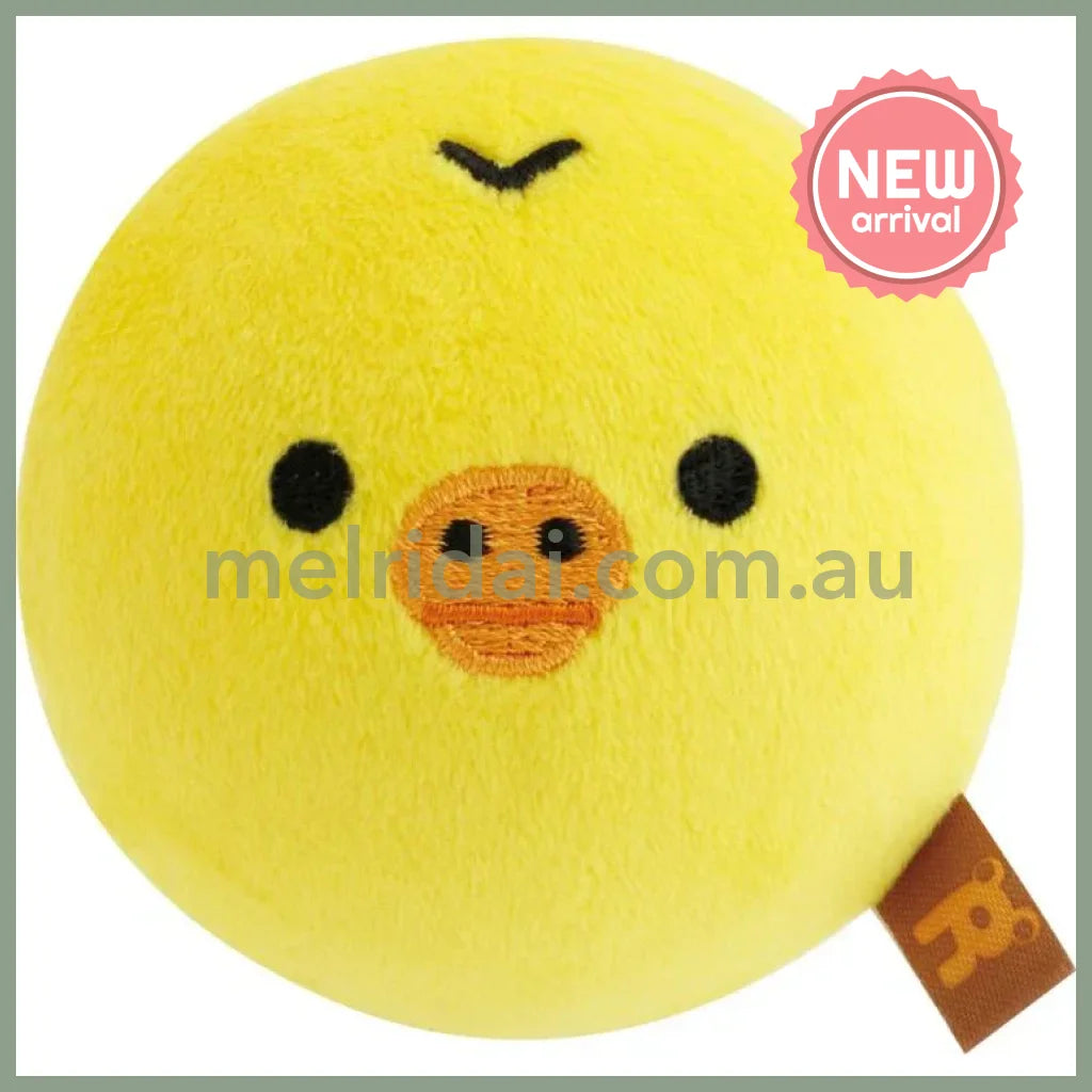 SAN X | Kiiroitori Squish Round Plush Doll Face 65×65×65mm