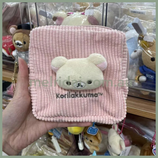 SAN X | Korilakkuma Fluffy Pouch 130W130×30mm