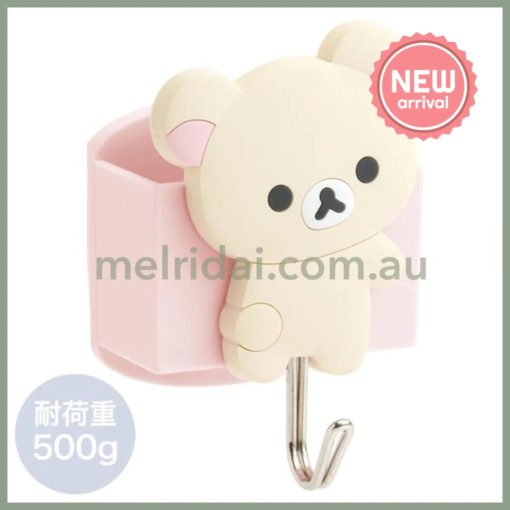 SAN-X | Korilakkuma Magnetic Hook with Case 90x66x55mm