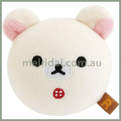 SAN X | Korilakkuma Squish Round Plush Doll Face 65×65×65mm