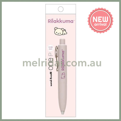 SAN X | Korilakkuma Uni ball One Gel Pen Black 0.38mm (Pink)