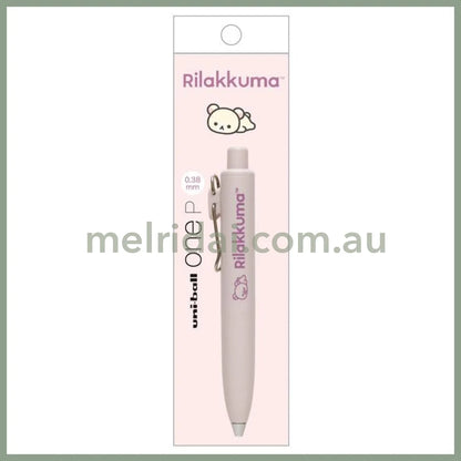 SAN X | Korilakkuma Uni ball One Gel Pen Black 0.38mm (Pink)