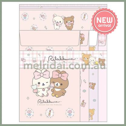 SAN-X | Letter Writing Set 190×142mm (Makeup Rilakkuma)
