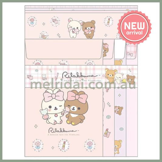 SAN-X | Letter Writing Set 190×142mm (Makeup Rilakkuma)