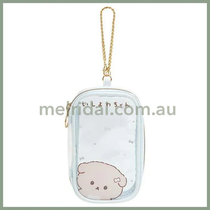 San-X | Multi Case/Clear Pouch 155 X 100 30Mm (Ishiyowachan-Ashita No Jibun Ni Makasemasu)