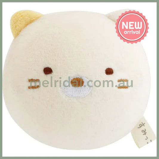 SAN X | Neko Cat Squish Round Plush Doll Face 65×65×65mm