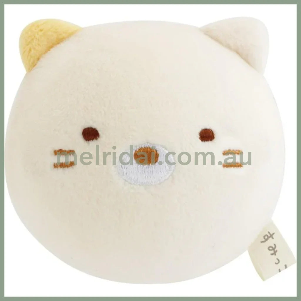 SAN X | Neko Cat Squish Round Plush Doll Face 65×65×65mm