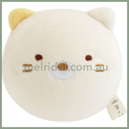 SAN X | Neko Cat Squish Round Plush Doll Face 65×65×65mm