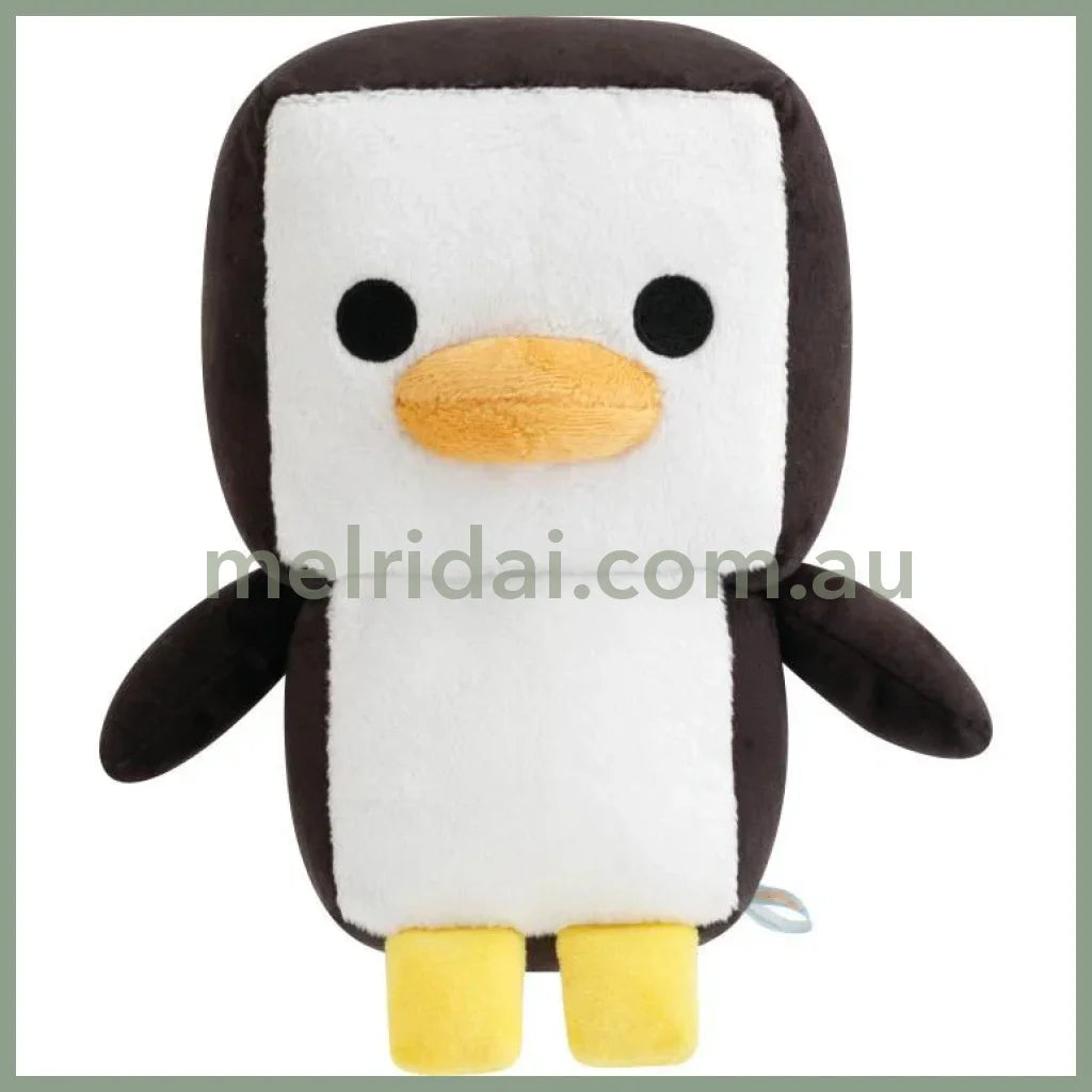 SAN-X | Penguin Plush Toy Plush Doll 170×160×80mm (Rilakkuma Gaming Pixel Art)