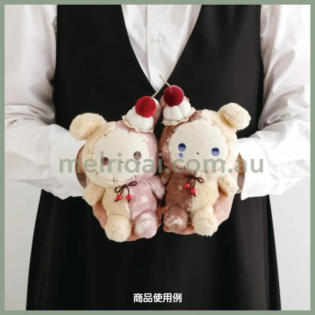 San-X | Plush Toy 130 X 100 75Mm((Yofukashi Parfait To Hoshikuzu Namida No Drained Cherry)