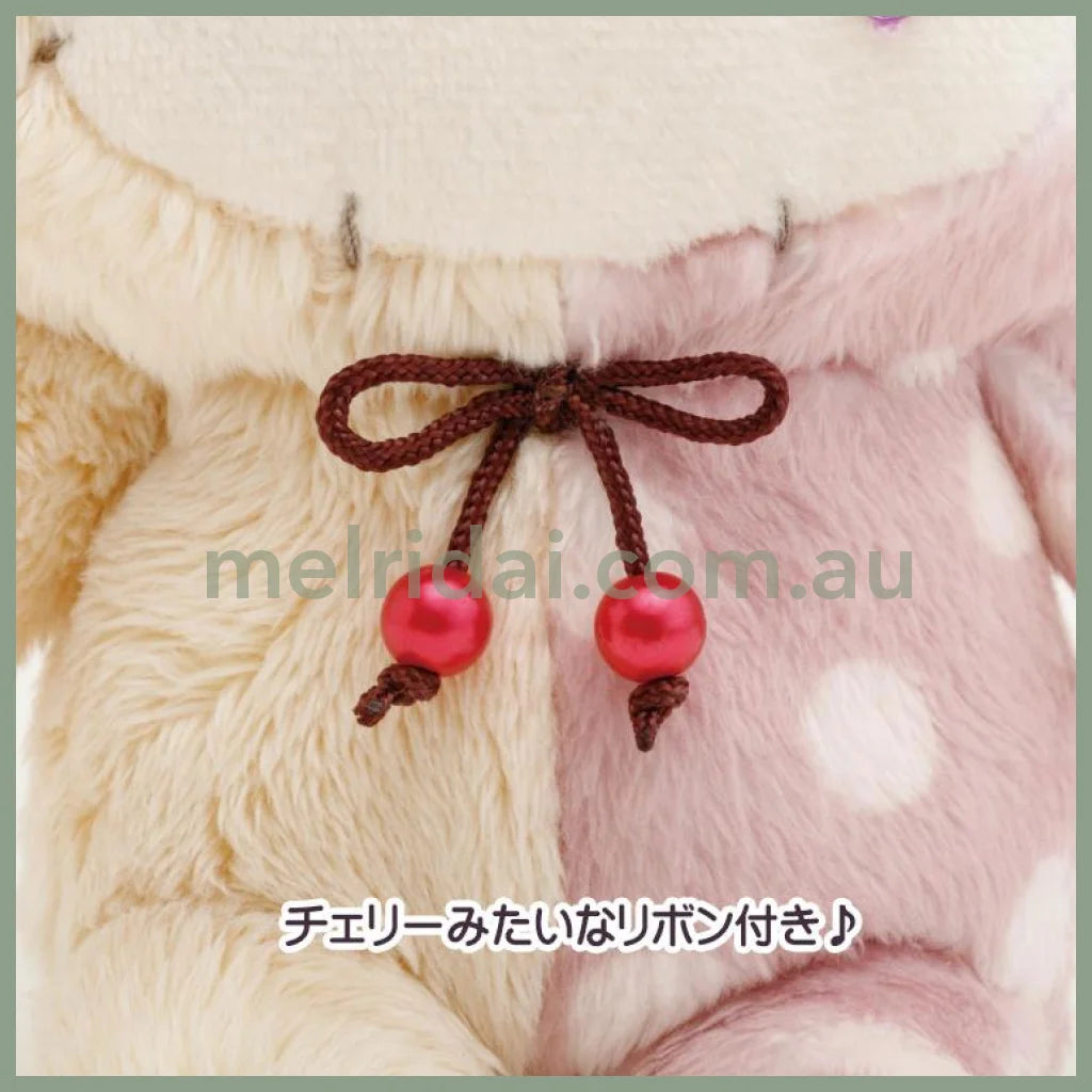 San-X | Plush Toy 130 X 100 75Mm((Yofukashi Parfait To Hoshikuzu Namida No Drained Cherry)