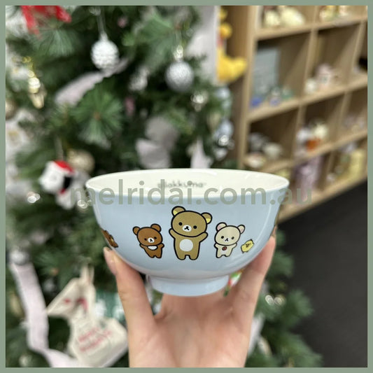 San-X | Rice Bowl Rilakkuma Face 65×115Φ (New Basic Rilakkuma)
