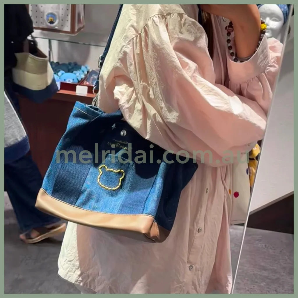 San-X | Rilakkuma 2-Way Tote Bag / Handbag Shoulder （Kurashiki Limited）
