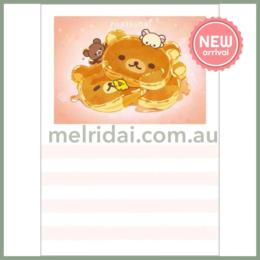 SAN-X | Rilakkuma A6 Notepad - PVC cover 4 designs 80 sheets total (Stay With Me)
