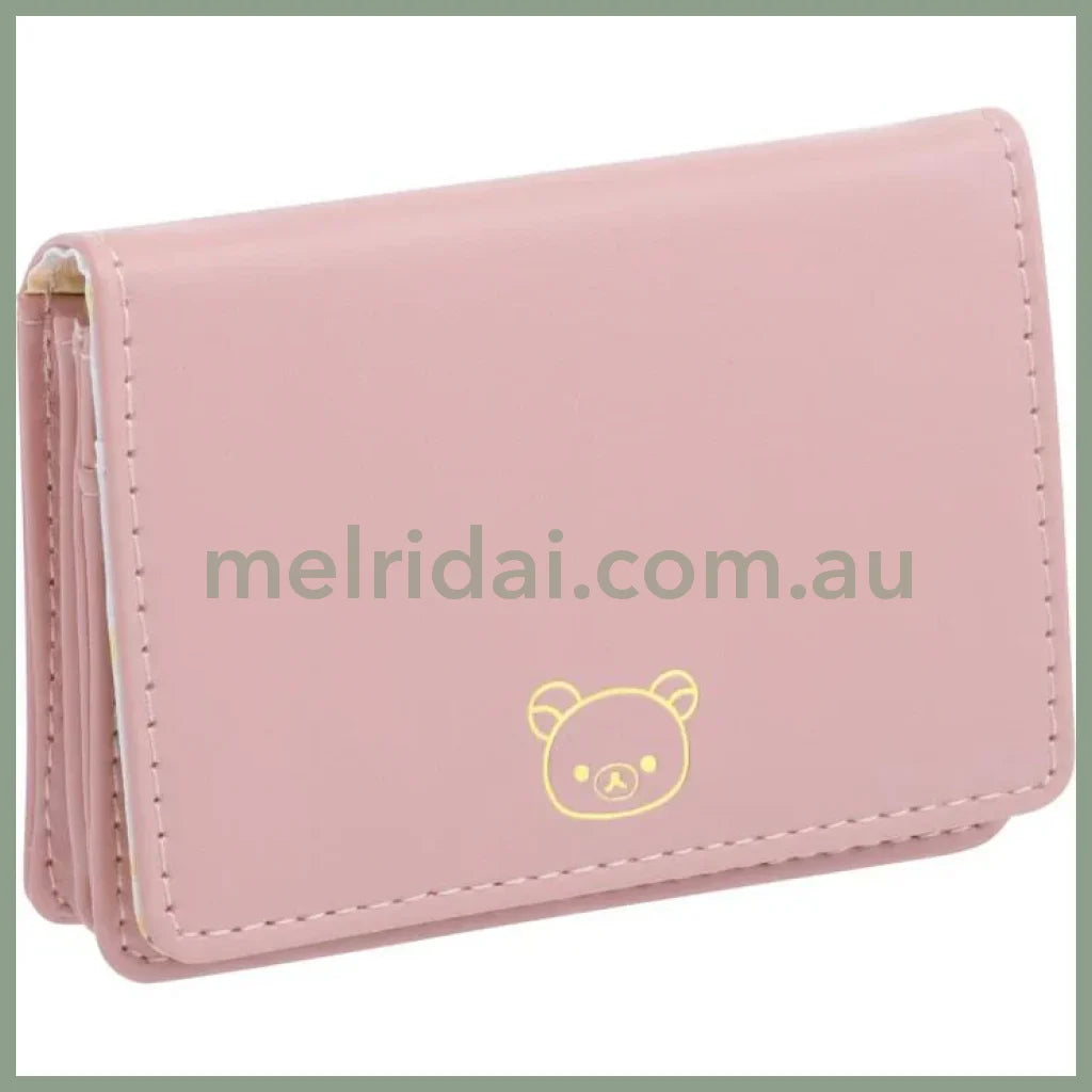 SAN-X | Rilakkuma Card Case 80×110×30mm (Pink)