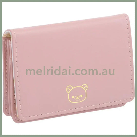 SAN-X | Rilakkuma Card Case 80×110×30mm (Pink)