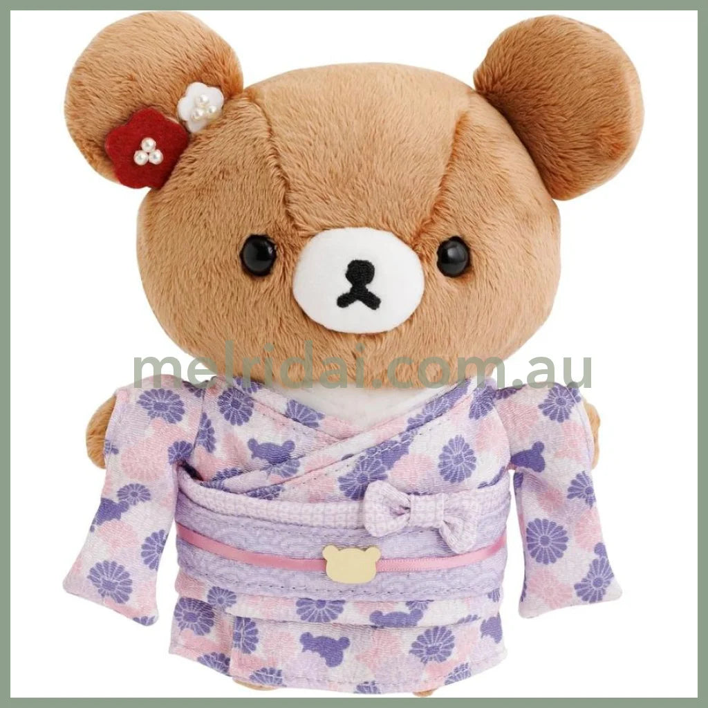 SAN-X | Rilakkuma ChairoiKoguma Kimono Atsumete Plush Toy Plush Doll 180×145×95ｍｍ