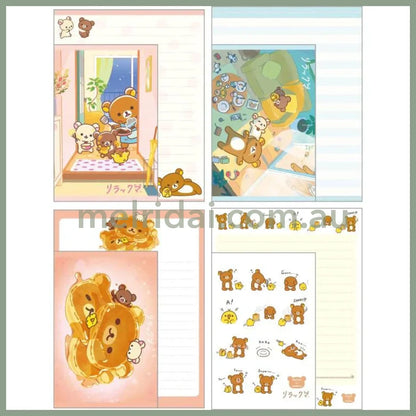 SAN-X | Rilakkuma Cooking Letter Writing Set & Evelope 190×142mm (Stay with Me)