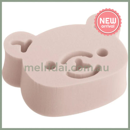 SAN-X | Rilakkuma Die-Cut Makeup Sponge 5 sponges (Makeup Rilakkuma)