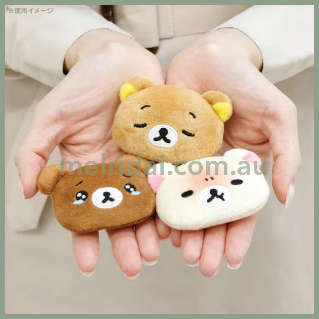 San-X | Rilakkuma Emojis Plush Badge Kiiroitori 40×60×15Mm