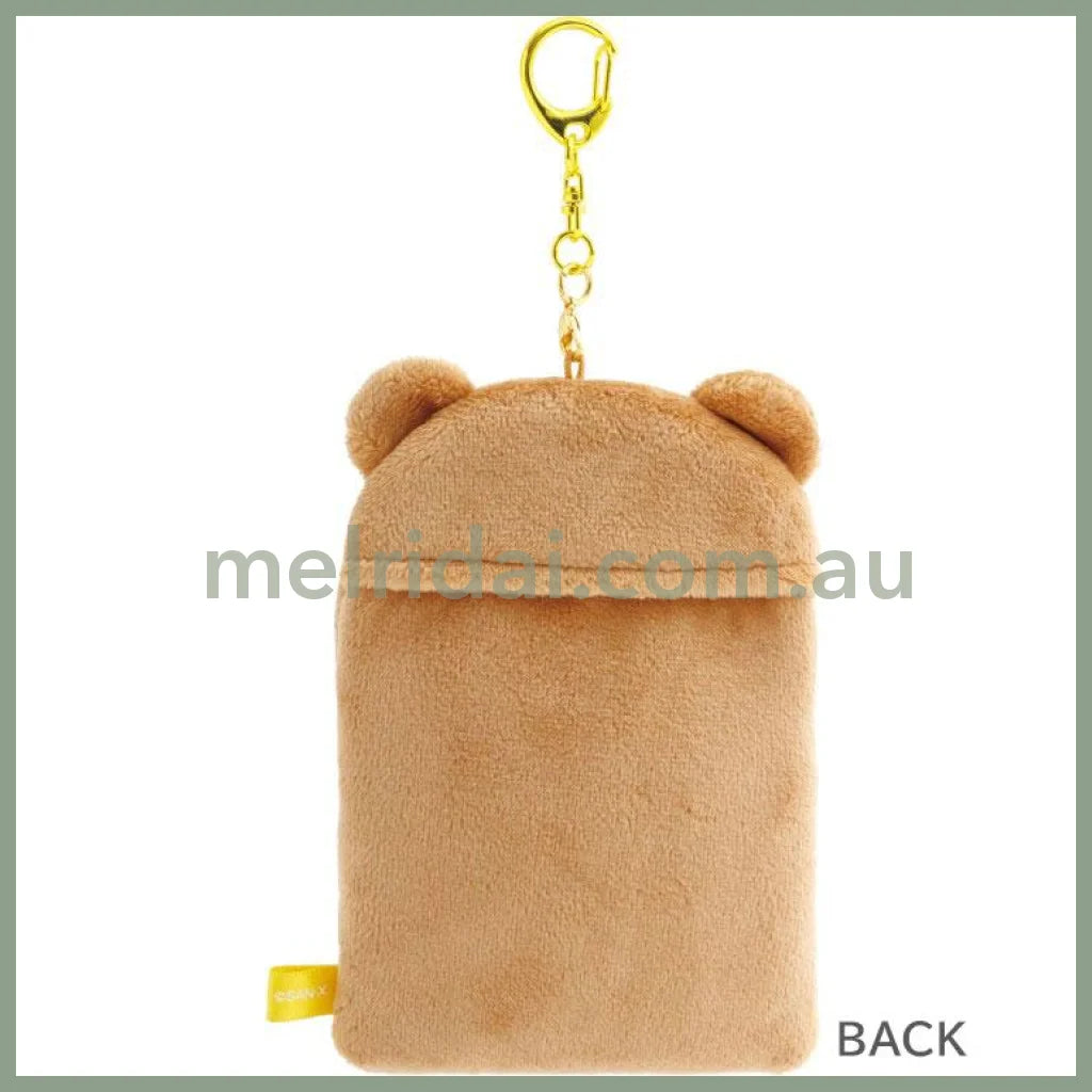 SAN-X | Rilakkuma Fluffy Photo Keychain Key Holder 125×80×15mm
