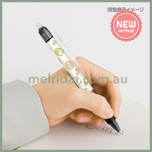 SAN X | Rilakkuma FriXion Ball Knock Erasable Gel Pen 0.5mm Black & Blue & Red 3 Piece Set