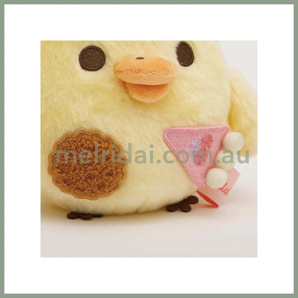 San-X | Rilakkuma Kiiroitori Plush Doll Stuffed Toy 165×155×120Mm (Candy Amusement Park)