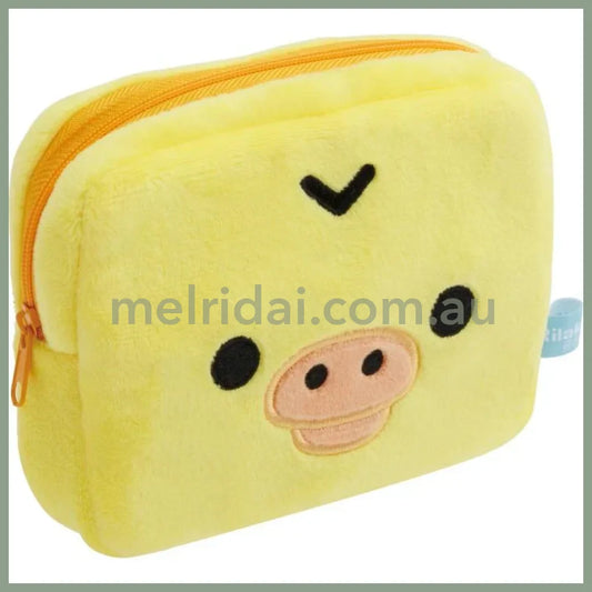SAN-X | Rilakkuma Kiiroitori Yellow Chick Plush Square Pouch 115×145×30mm