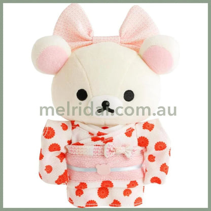 SAN-X | Rilakkuma Kimono Atsumete Plush Toy Plush Doll 190×145×85ｍｍ