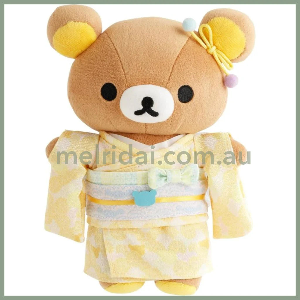 SAN-X | Rilakkuma Kimono Atsumete Plush Toy Plush Doll 210×145×85ｍｍ