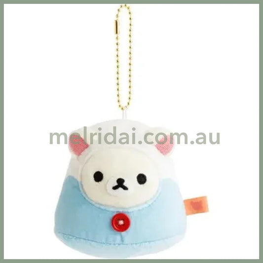 SAN-X | Rilakkuma Korilakkuma Mt.Fuji Burasage Plush Strap Keychain Bag Charm 95x75mm (New Year)