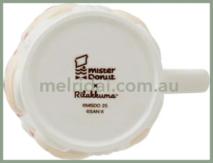 SAN-X | Rilakkuma Korilakkuma Mug Cup 90×90φ (Mister Donut Standing)