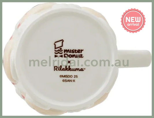 SAN-X | Rilakkuma Korilakkuma Mug Cup 90×90φ (Mister Donut Standing)