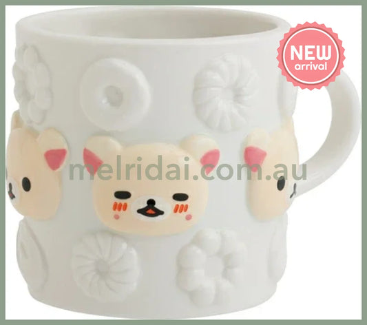 SAN-X | Rilakkuma Korilakkuma Mug Cup 90×90φ (Mister Donut Standing)