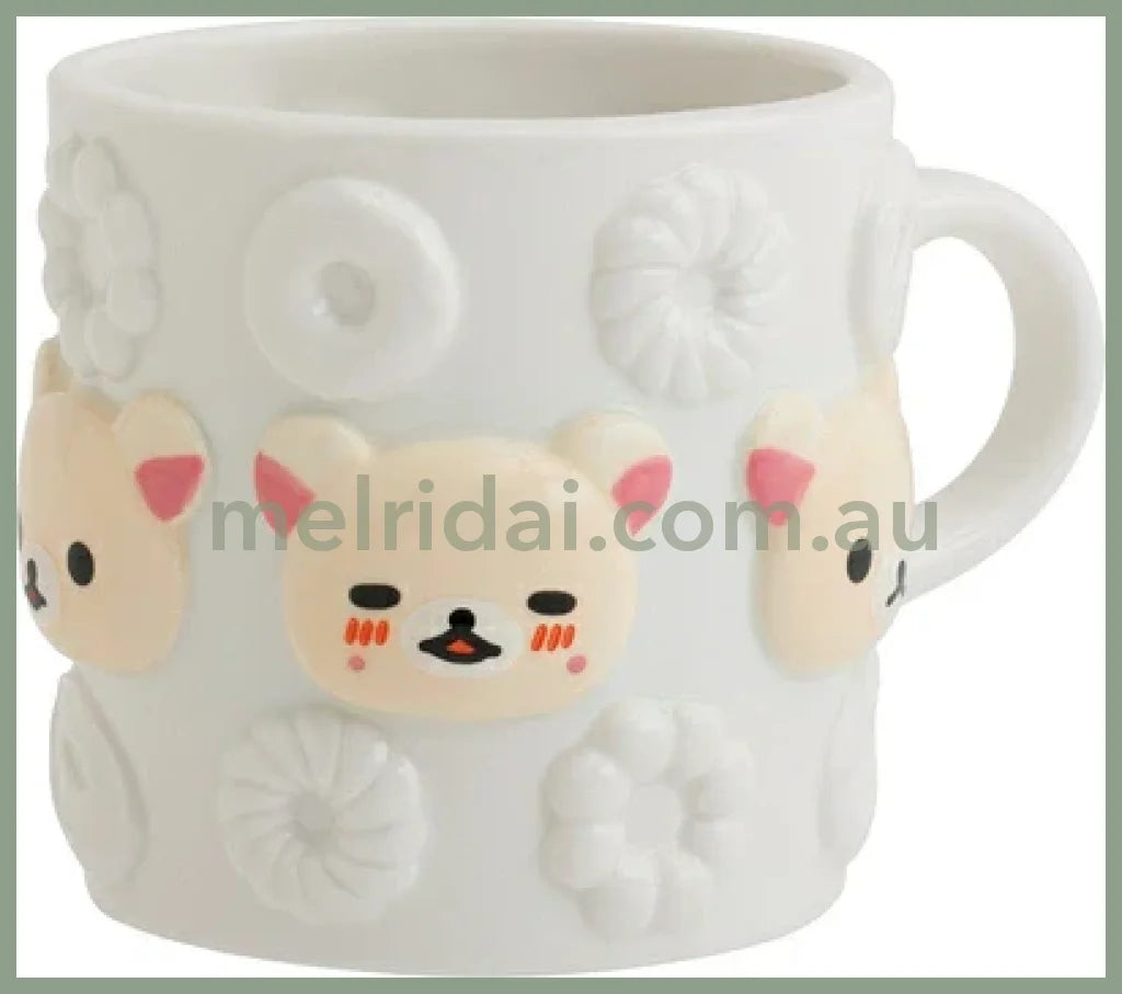 SAN-X | Rilakkuma Korilakkuma Mug Cup 90×90φ (Mister Donut Standing)