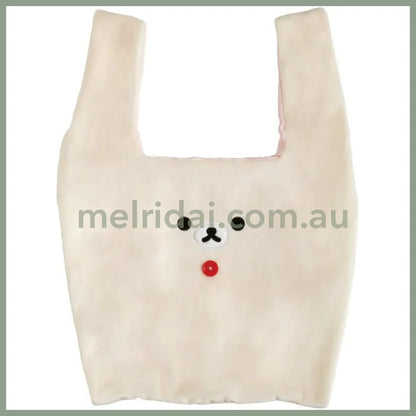 SAN-X | Rilakkuma Korilakkuma Plush Eco Shopping Tote Bag Mascot Plush Marche Bag 360×230×40mm