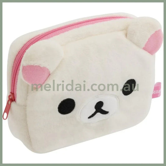 SAN-X | Rilakkuma Korilakkuma Plush Square Pouch 115×145×30mm