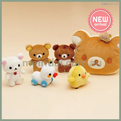 SAN-X | Rilakkuma Korilakkuma Plush Toy Plush Doll 160×130×80mm (Stay With Me)