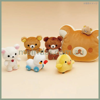 SAN-X | Rilakkuma Korilakkuma Plush Toy Plush Doll 160×130×80mm (Stay With Me)
