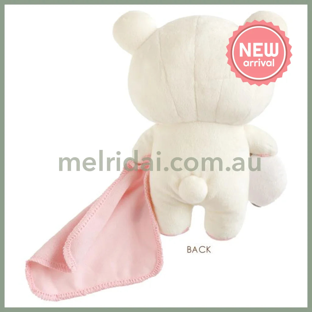 SAN-X | Rilakkuma Korilakkuma Plush Toy Plush Doll 180x150x90mm (Sleep Together Series Sleepy Head)