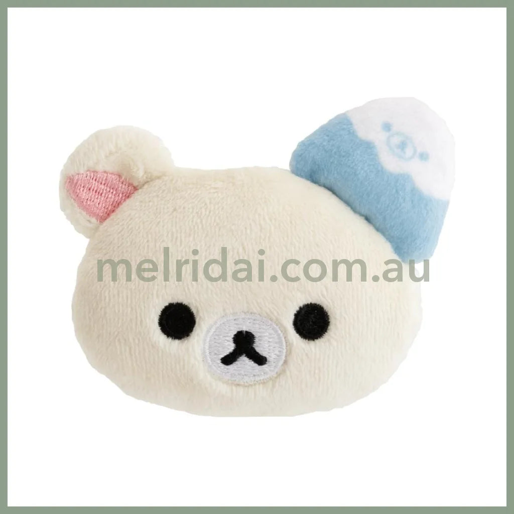 SAN-X | Rilakkuma Korilakkuma Store Manger Limited Plush Badge 55×70×25mm (Lalaport Fujimi)