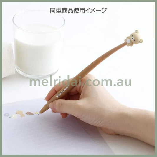 BASIC RILAKKUMA Flower- Kunekune Ballpoint Pen 0.5mm