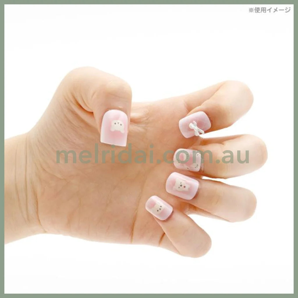 SAN-X | Rilakkuma Makeup Nail Tips 135×65×20mm (24 sheets)