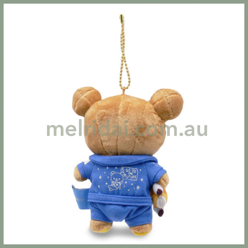 SAN X | Rilakkuma Mascot Holder Plush Keychain bag Charm 14×10cm (JAXA LABEL)