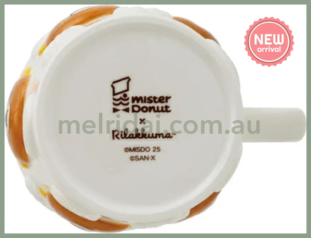 SAN-X | Rilakkuma Mug Cup 90×90φ (Mister Donut Standing)