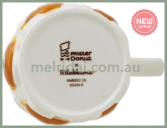 SAN-X | Rilakkuma Mug Cup 90×90φ (Mister Donut Standing)