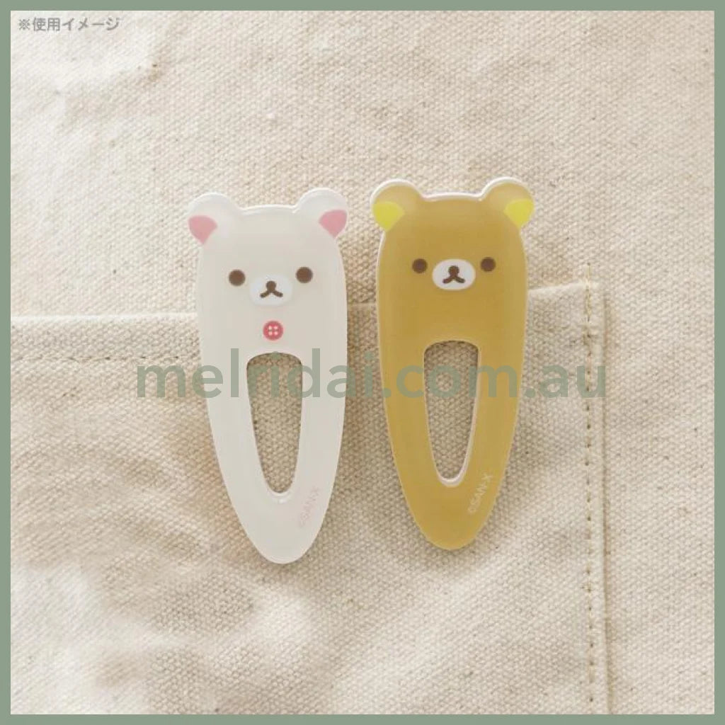 San-X | Rilakkuma Multi Clip/Hair Clip 110 X 55Mm